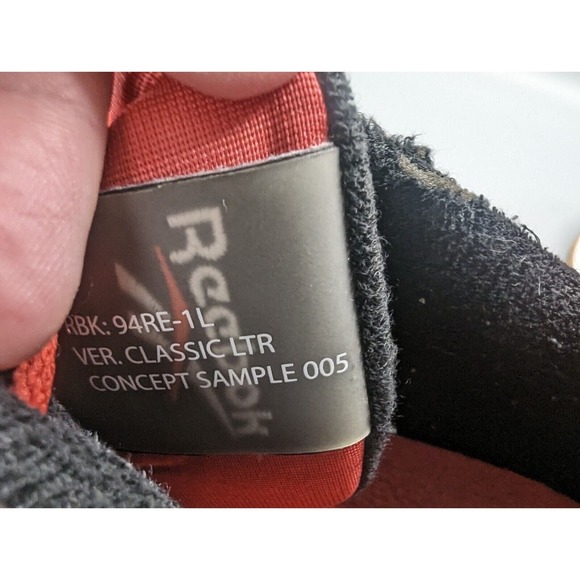 Reebok Classic LTR Concept Sample 005 Red Mens Tennis Shoe Size 9 - Picture 10 of 10